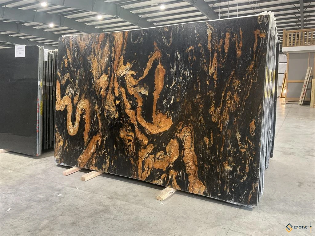 Black Vulcon Exotic Granite-Countertops