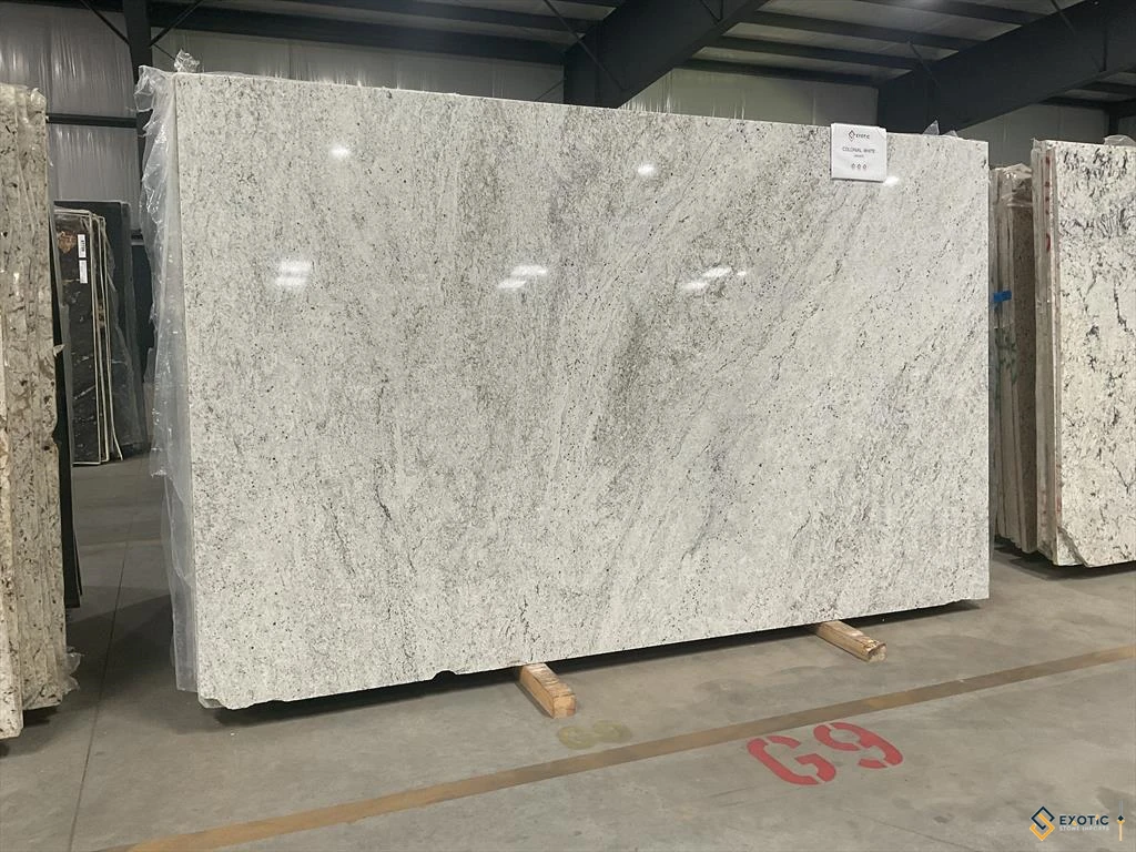 Colonial White Exotic Granite-Countertops