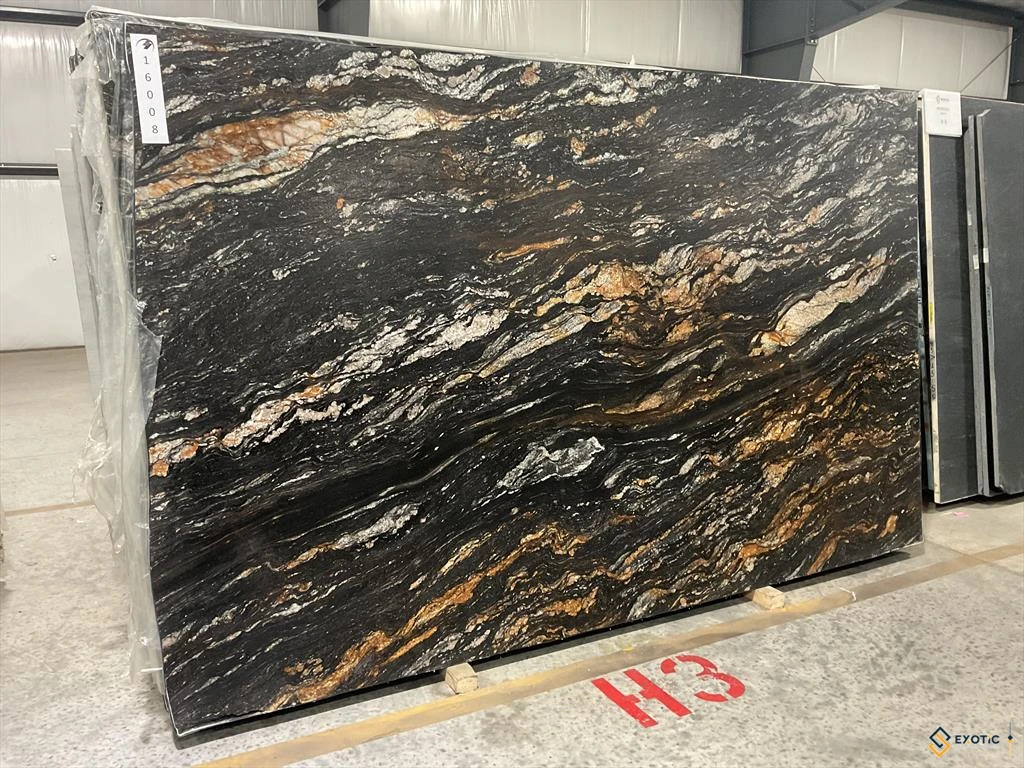 Magma Black Exotic Granite-Countertops