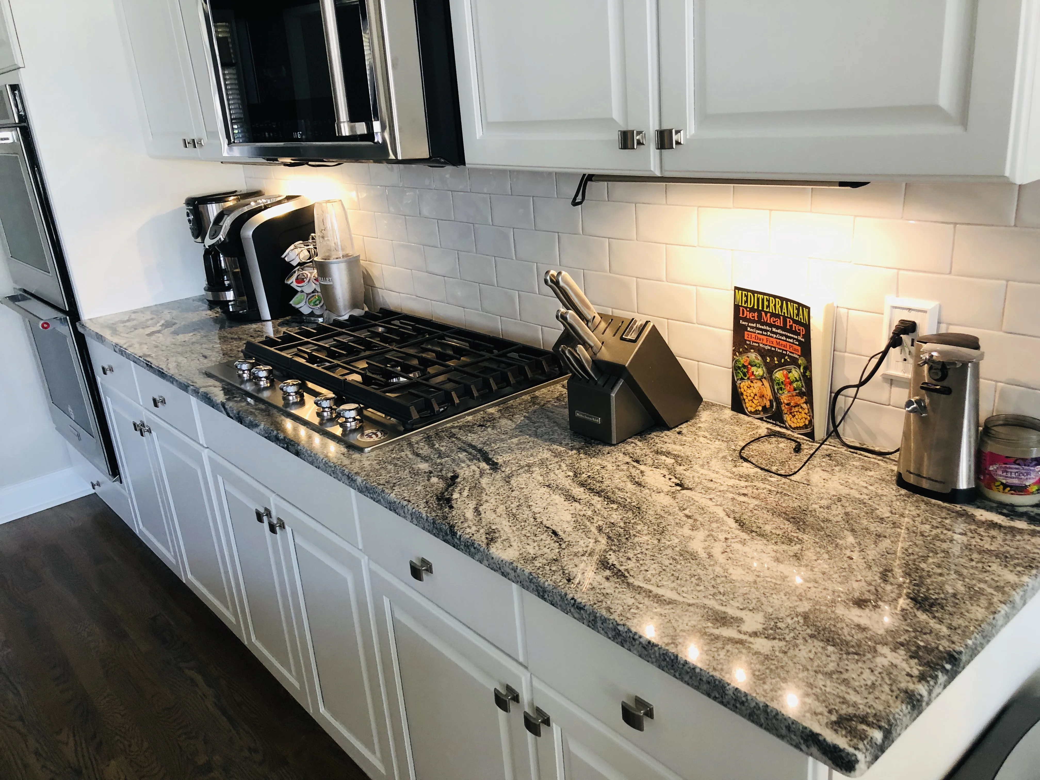 Viscon White Exotic Granite, Kitchen-Countertops